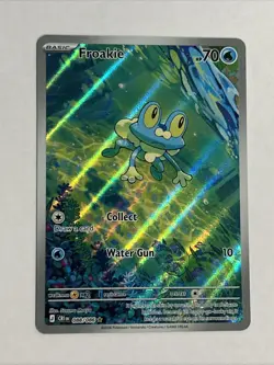 Pokemon Froakie 88/86 Mega Evolution Illustration Rare Chaos Rising NM - Image 1