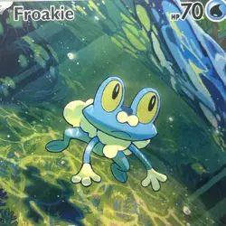 Pokemon Froakie 88/86 Mega Evolution Illustration Rare Chaos Rising NM - Image 1