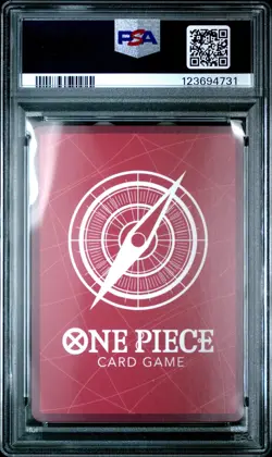2025 ONE PIECE PROMOS PSA MAGAZINE EXCLUSIVE #001 SHANKS PSA 10 - Image 2