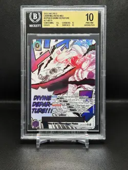 2025 One Piece Carrying On His Will Alternate Art Divine Departure #OP13076 BGS - Image 1