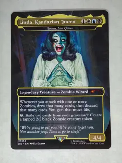 MTG Varina, Lich Queen ( Linda, Kandarian Queen ) - SLD / 1355 - Secret Lair - Image 1