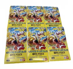 One Piece TCG OP15-EB04 X6 Adventure on Kami's Island Booster Pack Sealed New - Image 1