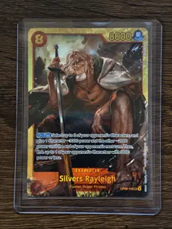 Silvers Rayleigh OP08-118 SEC One Piece TCG English NM - Image 1