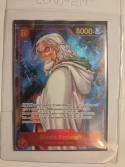 One Piece Tcg Silvers Rayleigh Alt Art Op08-118 Sec - Image 1