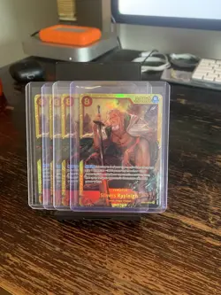 One Piece TCG | Silvers Rayleigh OP08-118 | SEC | NM | English - Image 1