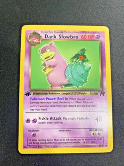 Dark Slowbro 29/82 1st Edition Team Rocket Pokemon LP - Pokemon Card - Image 1