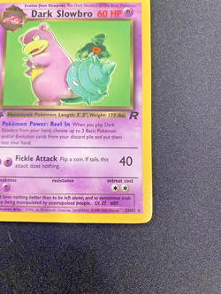 Dark Slowbro 29/82 1st Edition Team Rocket Pokemon LP - Pokemon Card - Image 4