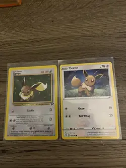 Lot of 2 Evee cards! - Image 1
