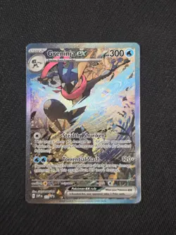Greninja ex 132 SV: Scarlet & Violet Promo Cards Holo NM - Image 1