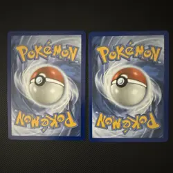 Pokemon TCG Meowth 2-Card Holo Lot: Team Rocket's 203/182, 106/094 - Image 2