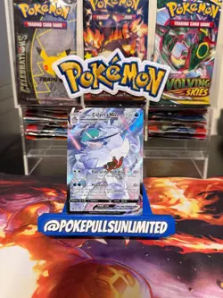 Ice Rider Calyrex VMAX TG15/TG30 – Trainer Gallery Full Art | NM Pokemon Card - Image 1