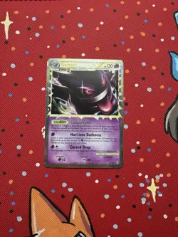 Gengar Prime HeartGold SoulSilver Triumphant Holo Card Pokemon EX/NM Condition - Image 1