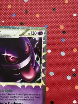 Gengar Prime HeartGold SoulSilver Triumphant Holo Card Pokemon EX/NM Condition - Image 4