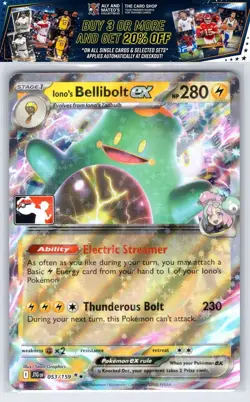Prize Pack Series Cards #053/159 Iono's Bellibolt ex - Image 1