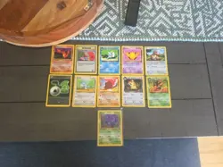 Vintage Pokemon Team Rocket card lot-11 Cards Total WOTC - Image 1