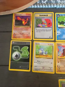 Vintage Pokemon Team Rocket card lot-11 Cards Total WOTC - Image 2
