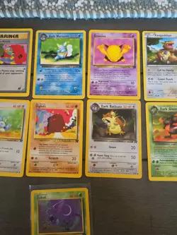 Vintage Pokemon Team Rocket card lot-11 Cards Total WOTC - Image 3