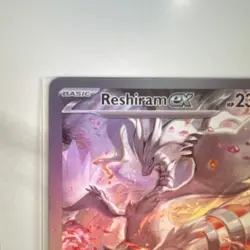 Reshiram EX 166/086 Full Art Holo Ultra Rare Pokemon TCG Card - English - Image 3