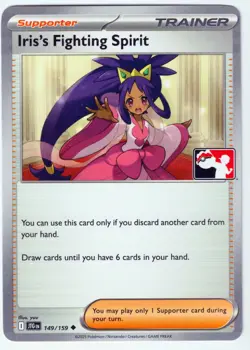 Iris's Fighting Spirit Uncommon Prize Pack Series Cards 149/159 NM - Image 1
