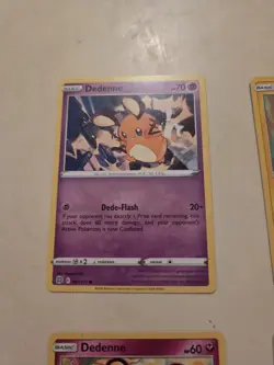 Pokemon Dedenne Card Lot of 8 (Lot A) - Image 4