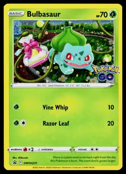 SWSH: Sword & Shield Promo Cards Bulbasaur - SWSH231 Holo NM - Image 1