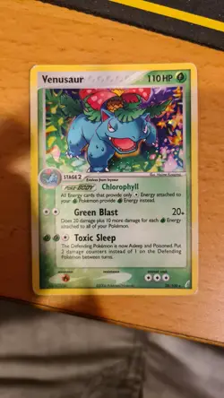 2006 Pokemon Venusaur 28/100 EX Crystal Guardians Holo Rare Card - Image 1