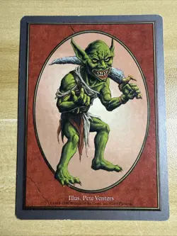 MTG Goblin Token Unglued, Premodern Regular Card - MP - Image 1