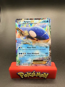 Kyogre EX XY41 XY Promos - Pokemon Card - LP Holo - Image 1