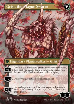 MTG [MH3-446 NM] Grist, Voracious Larva (Borderless) - Image 2