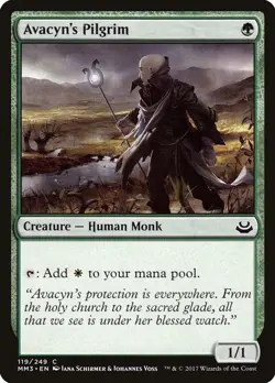 MTG [MM3-119 Foil NM] Avacyn's Pilgrim - Image 1