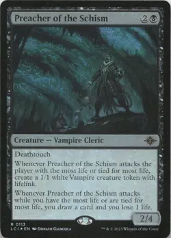 Preacher of the Schism - FOIL - R The Lost Caverns of Ixalan 113 - MTG - Image 1