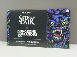 Secret Lair Dungeons & Dragons Black Lights & Dark Dungeons FOIL - SEALED MTG - Image 1