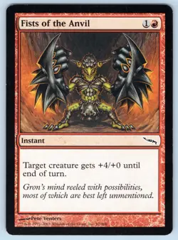 Fists of the Anvil 91 Mirrodin Magic: The Gathering LP - Image 1