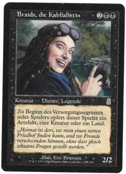 Braids, die Kabbalistin / Cabal Minion - ODYSSEY - deutsch (good +) * Rare * - Image 1