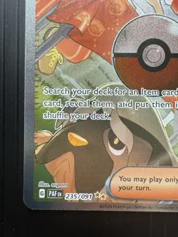 Pokemon Arven 235/091 Special Illustration Rare Trainer Paldean Fates (NM) - Image 4