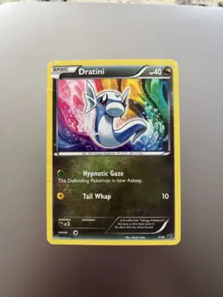NM Dratini 2/20 Holo BW Dragon Vault Black White Pokemon card English - Image 1