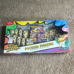 Pokemon Mega Evolution Ascended Heroes focused fighters Premium Collection Box - Image 1