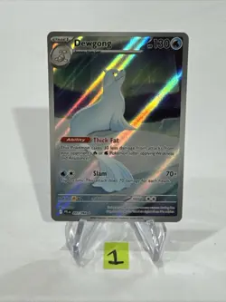 Pokemon TCG Dewgong 097/094 Illustration Rare Full Art - Image 1