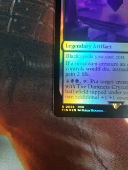 The Darkness Crystal Final Fantasy Foil 0096 MTG - Image 5