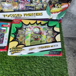 Pokemon Ascended Heroes 4 Box Bundle Focused Fighters Meganium First Partner - Image 2