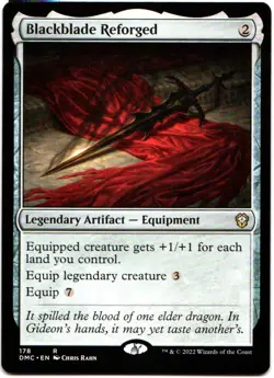 BLACKBLADE REFORGED 178 MAGIC: THE GATHERING COMMANDER: DOMINARIA UNITED (DMC) - Image 1