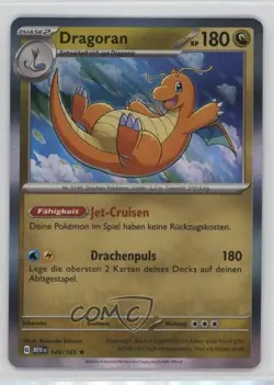 Dragonite German Pokemon Scarlet & Violet 151 MEW #149 - Image 1