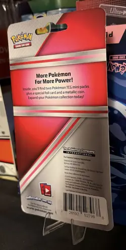 Pokemon TCG Team Up / Lost Thunder Blister - 3 Card Mini Booster Pack - Machamp - Image 5