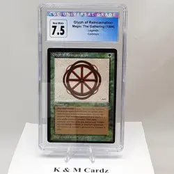 MTG - Legends - Glyph of Reincarnation - Graded - CGC 7.5 - Image 1