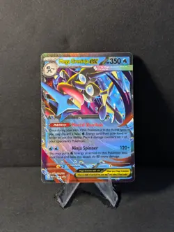 Mega Greninja ex 081 Mega Evolution Promo Holo Pokemon TCG 2026 NM - Image 1