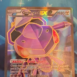 Pokemon Genesect EX Full Art Ultra Rare Holo 120/124 Fates Collide 180 HP TCG - Image 5