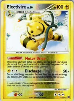 Electivire 25/132 Secret Wonders Pokemon HP Reverse Holo - Image 1