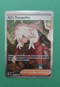 Pokemon Chaos Rising 106/086 AZ's Tranquility Ultra Rare - Image 1
