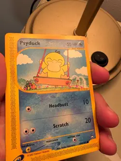 2002 Pokemon Aquapolis #104/147 Psyduck Please check photos! - Image 3