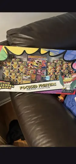 Pokemon TCG Mega Evolution Ascended Heroes Focused Fighters Premium Box Booster - Image 2